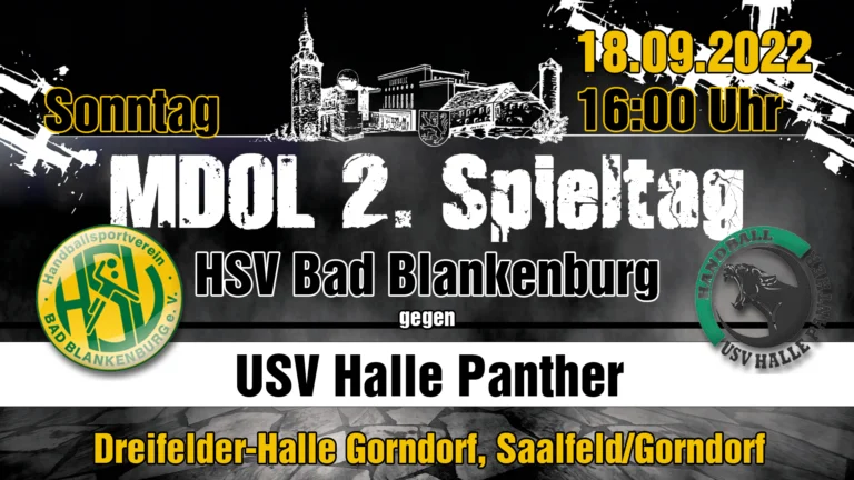 Read more about the article Dreifelderhalle Gorndorf wird zur HSV-Auftaktstätte