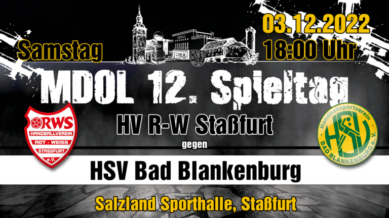 Read more about the article Der HSV Bad Blankenburg und das Salzland