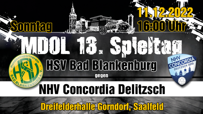 Read more about the article HSV Bad Blankenburg verabschiedet sich mit Spitzenspiel aus dem Jahr