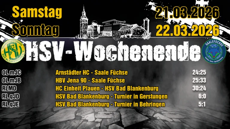 Mehr über den Artikel erfahren Gemeinsam durch das Wochenende – Die HSV‑Spielberichte im Überblick