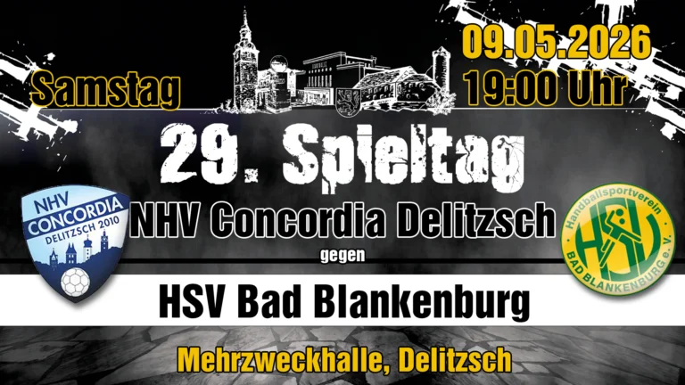 Mehr über den Artikel erfahren HSV Bad Blankenburg reist zum überragenden Tabellenführer nach Delitzsch