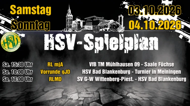 Mehr über den Artikel erfahren Von Meiningen bis Wittenberg: HSV-Teams vor spannenden Herausforderungen